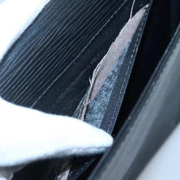 LOUIS VUITTON Epi Jena Clutch Bag Black M52722 LV Auth 136480 - Picture 16 of 16